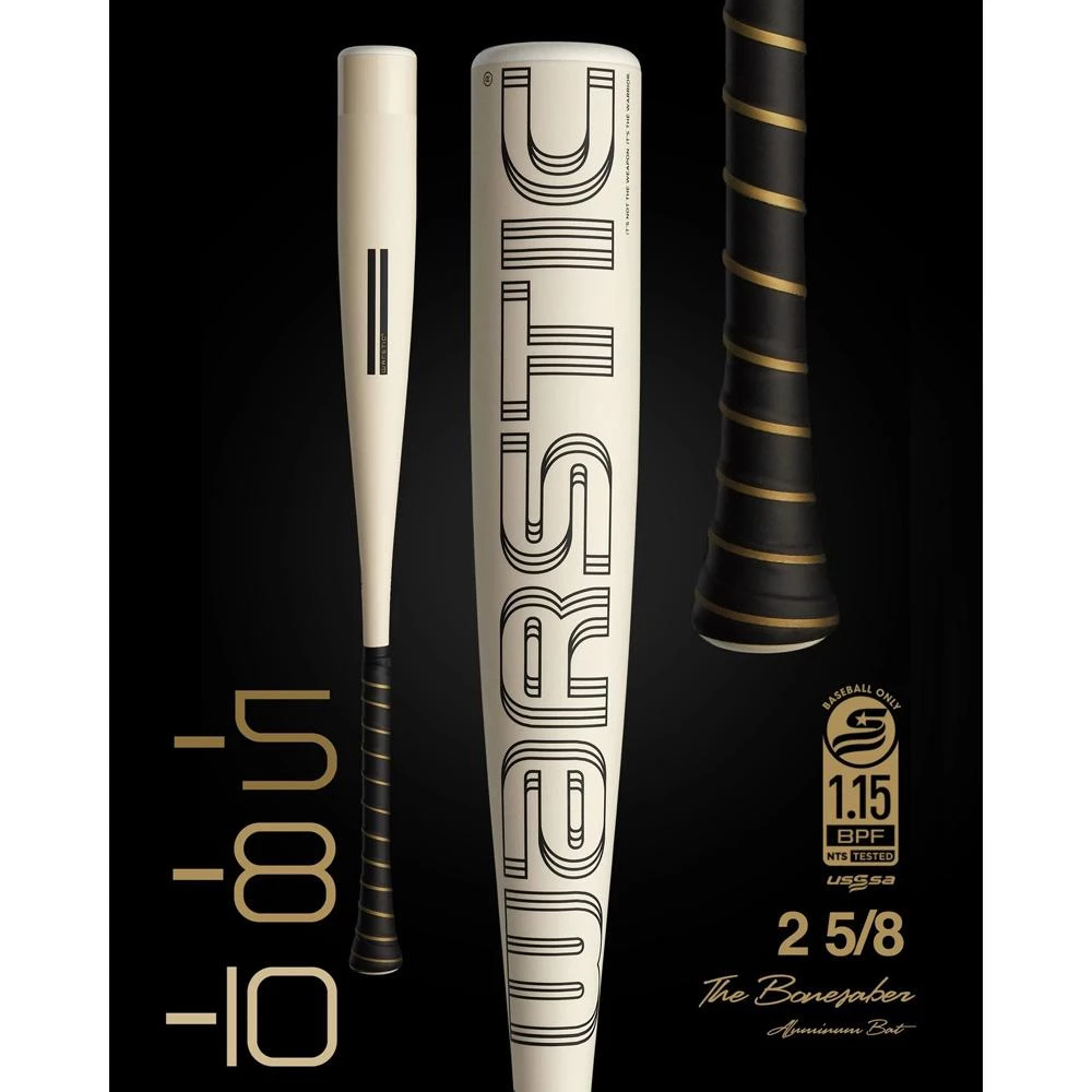 Best Sale 🌟 DEMO 2021 Warstic Bonesaber -8 (2 5/8") USSSA Baseball Bat: MB-BSR-WH-8 DEMO 🔥 8 Best Sale 🌟 DEMO 2021 Warstic Bonesaber -8 (2 5/8") USSSA Baseball Bat: MB-BSR-WH-8 DEMO 🔥 - Image 6