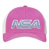 Hot Sale 💯 Pacific Headwear NSA Outline Series Pink Flex Fit Hat: 404M-PKCOWH ⭐ -BaseBallBat Official Shop 58017327 frontpkco