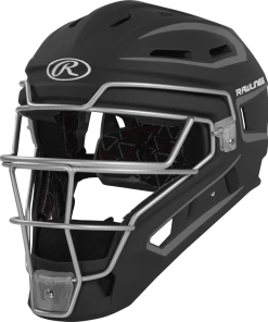 New 🛒 Rawlings Velo 2.0 Hockey Style Catcher's Helmet: CHV27 😀