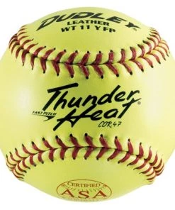 Budget 🎉 Dudley ASA Thunder Heat 11" 47/375 Leather Fastpitch Softballs: 4A-531Y ✔️